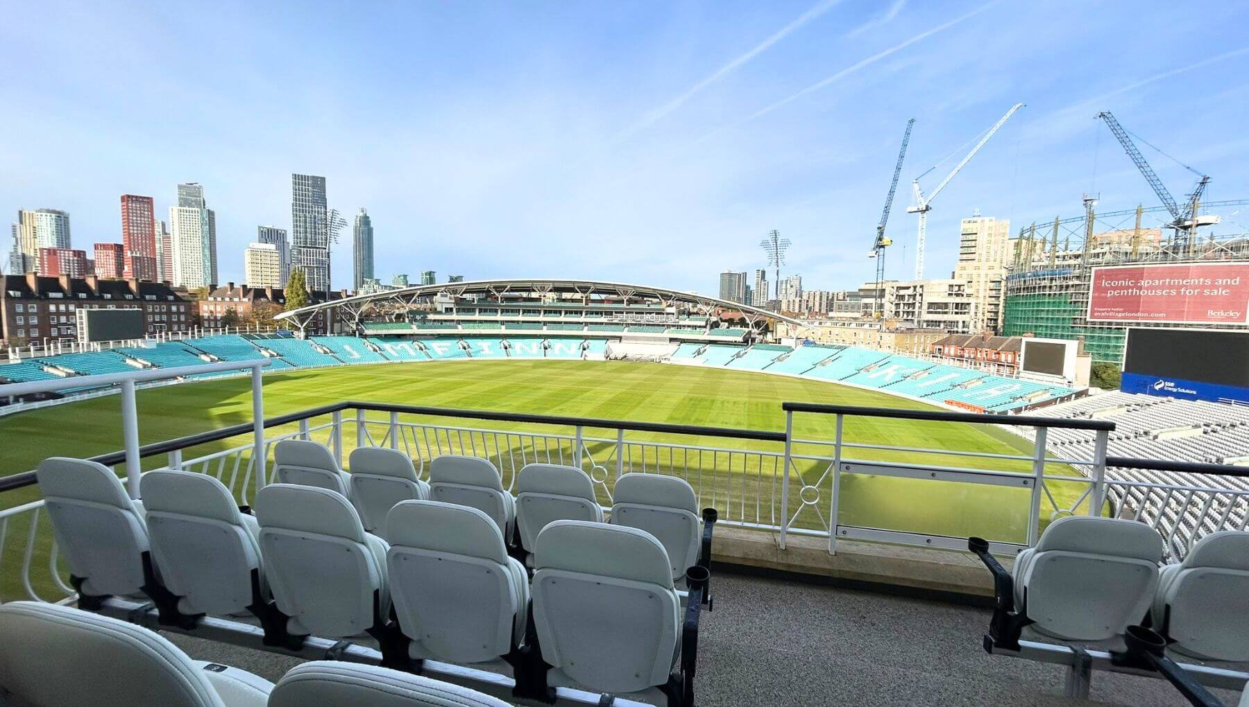 View from seat